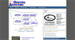 Desktop Screenshot of nebraskaauctionpages.com